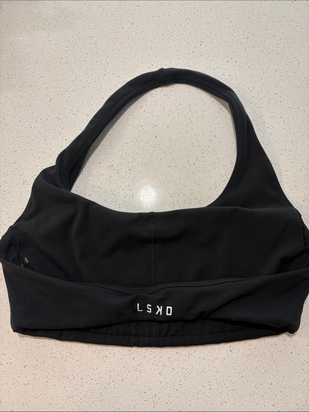 LSKD Black Sports Bra